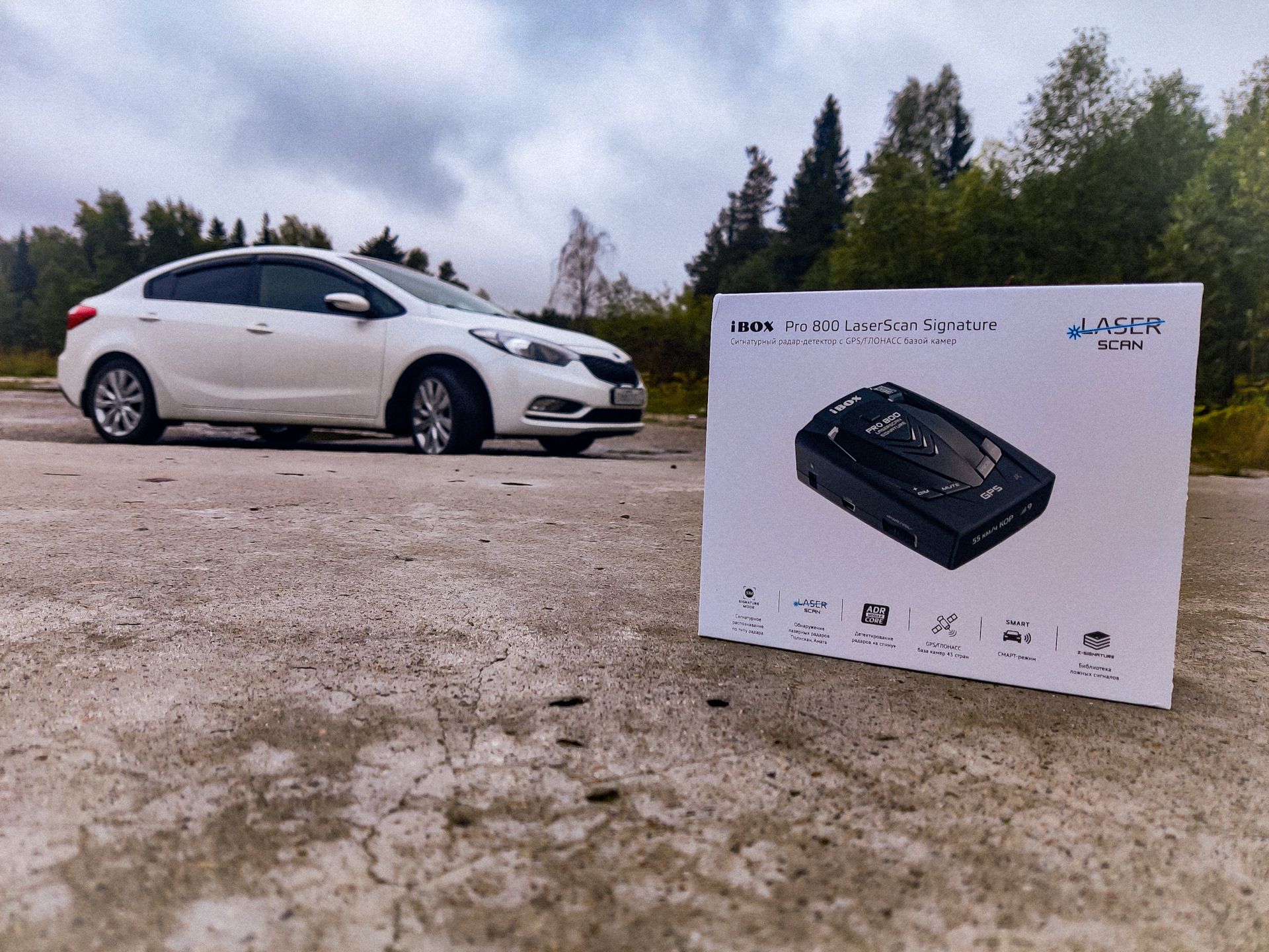 Новинка! Радар-детектор iBOX Pro 800 LaserScan Signature