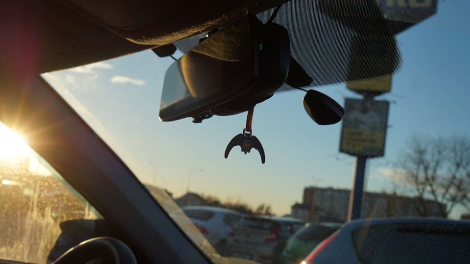 Лучшее зеркало заднего вида. и видеорегистратор при нём!