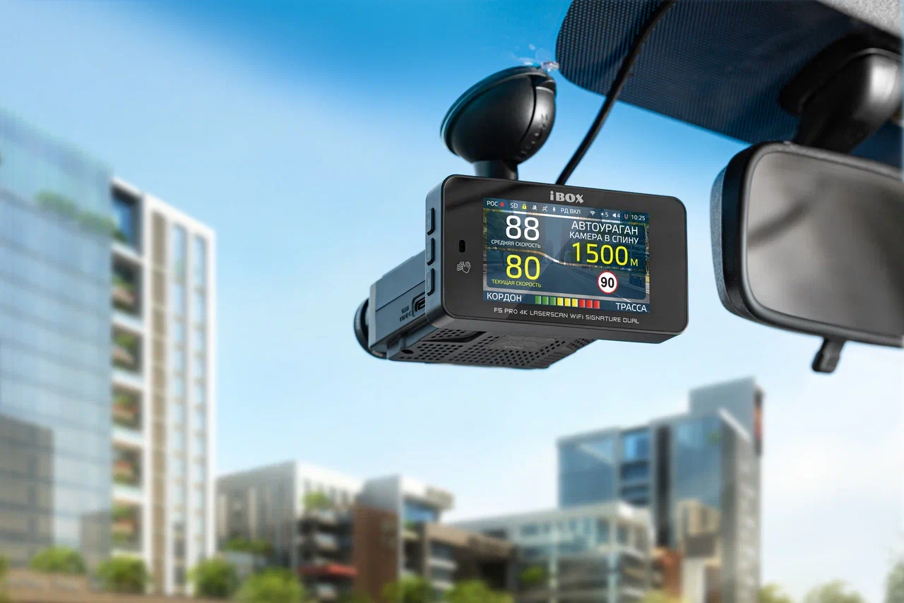 Новый комбик с 4K iBOX F5 PRO