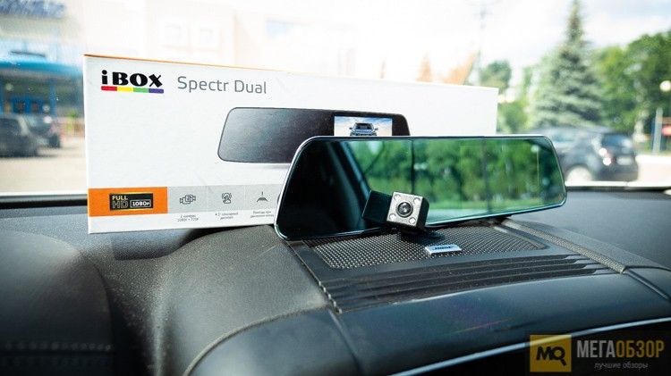 Обзор iBOX Spectr Dual. Двухканальный видеорегистратор с сенсорным управлением
