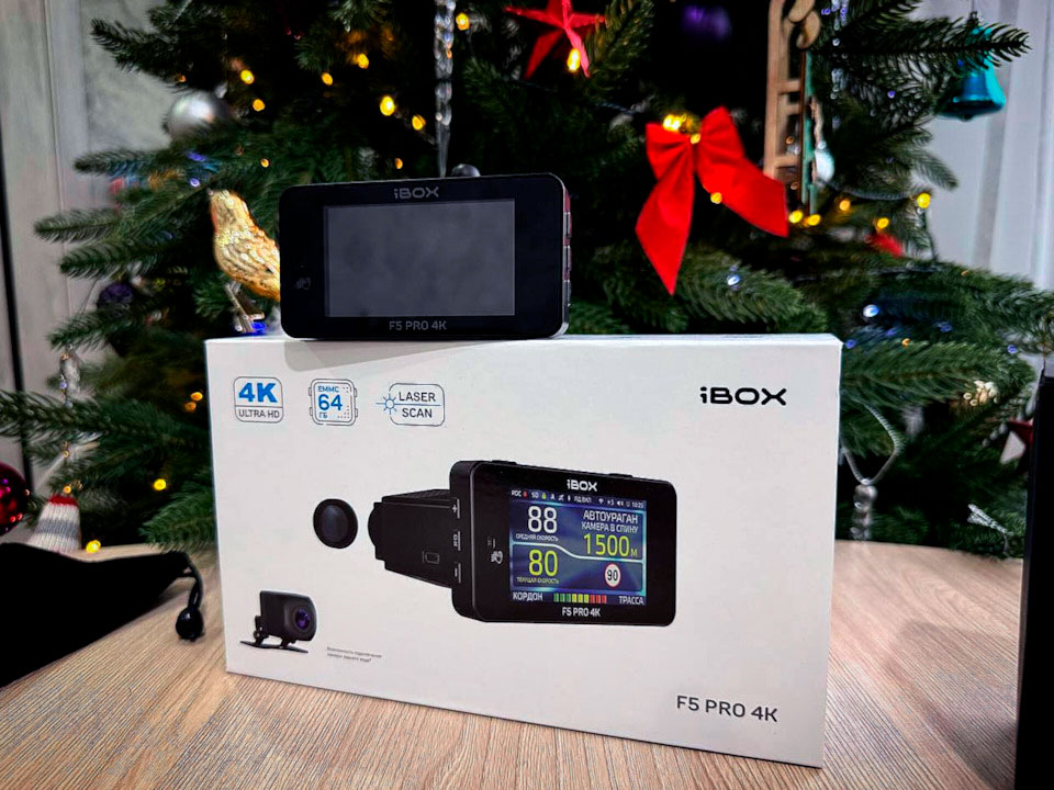 Топовое комбо устройство iBOX F5 PRO 4K.